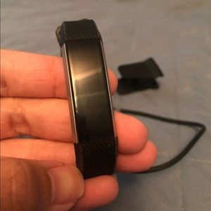 Black Fitbit Alta large